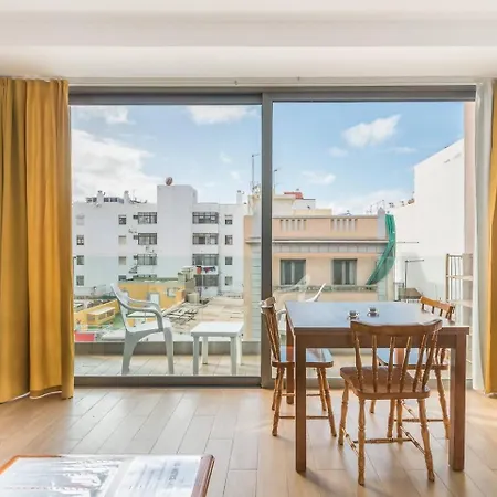 Loft Moderno Con Balcon Al Lado De Canteras Лас-Пальмас-де-Гран-Канария
